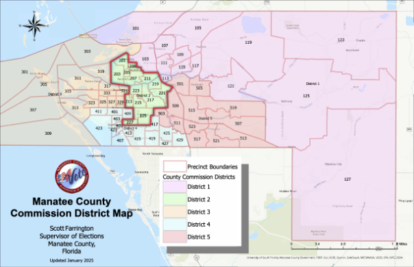 Manatee County District 2 Map